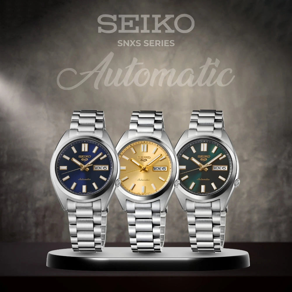 Seiko 5 Sports SNXS Blue Dial Automatic Men's Watch – SRPL55K1