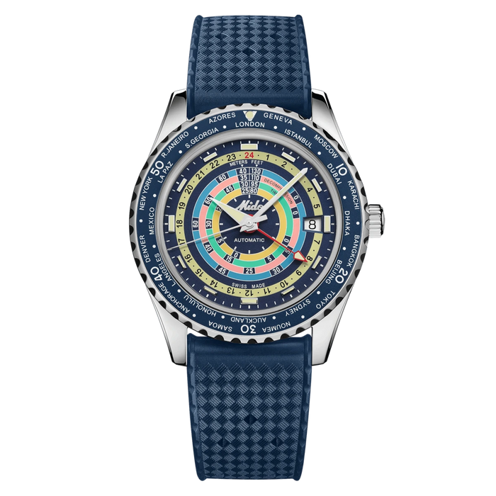 Mido Ocean Star Decompression World Timer Men's Watch | M026.829.17.041.00