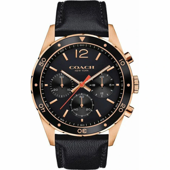 Coach Sullivan Black Dial Men's Chronograph Watch – 14602087