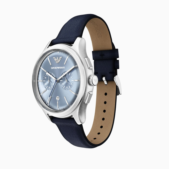 Emporio Armani Dario Blue Dial Men's Chronograph Watch β AR11747