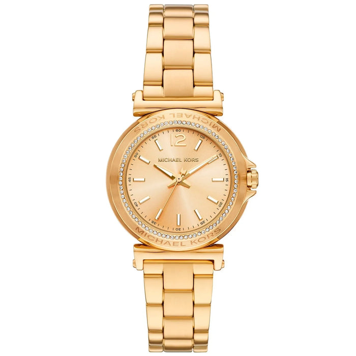 Michael Kors Maren Gold-Tone Crystal Dial Ladies Watch – MK7516