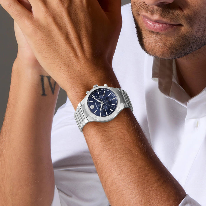 Movado SE Chronograph Blue Dial Men's Watch β 0607931