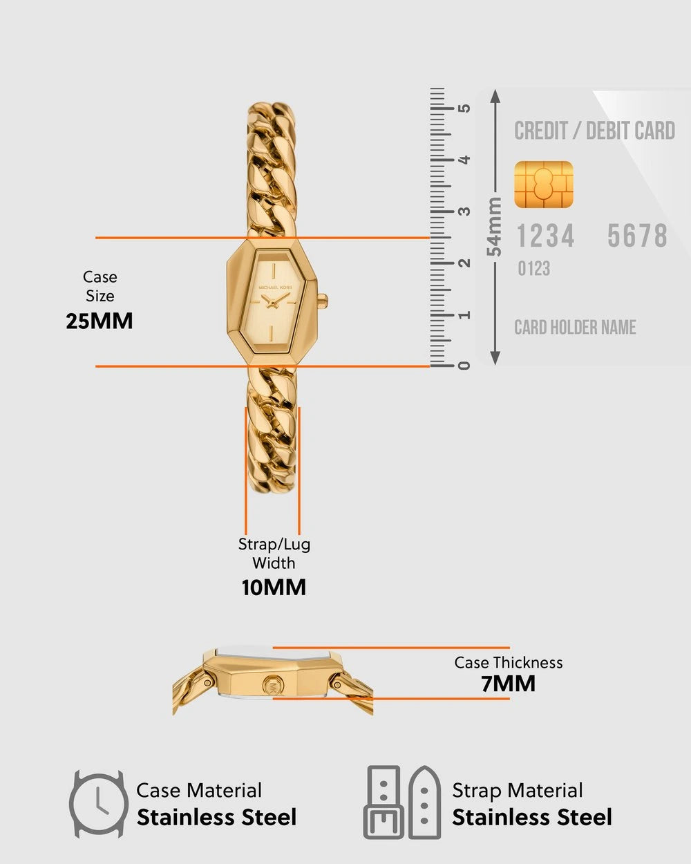 Michael Kors Mini Suri Gold-Tone Ladies Watch – MK4878