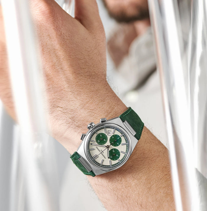 Frederique Constant Highlife Chronograph Automatic Green Dial Men's Watch β FC-391SGR4NH6