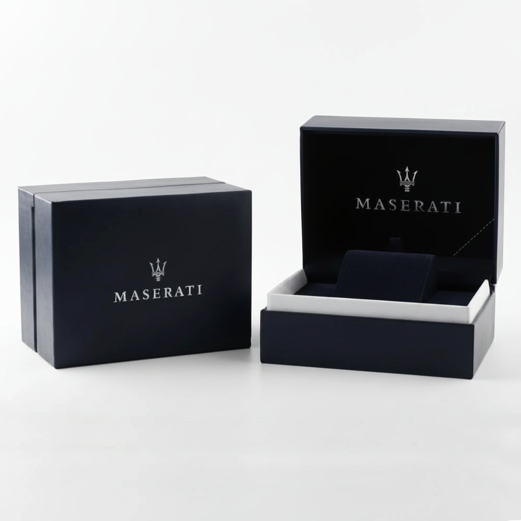 Maserati Sorpasso Blue Chronograph Stainless Steel Men's Watch – R8873624004