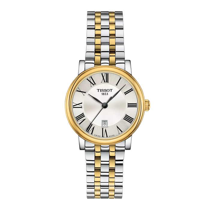 Tissot Carson Premium Lady Dual Tone โ T122.210.22.033.00