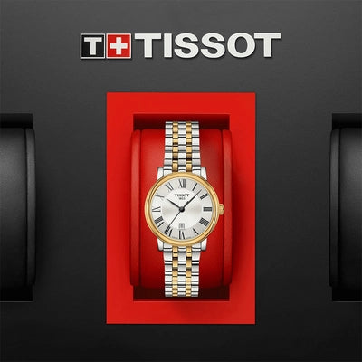 Tissot Carson Premium Lady Dual Tone โ T122.210.22.033.00