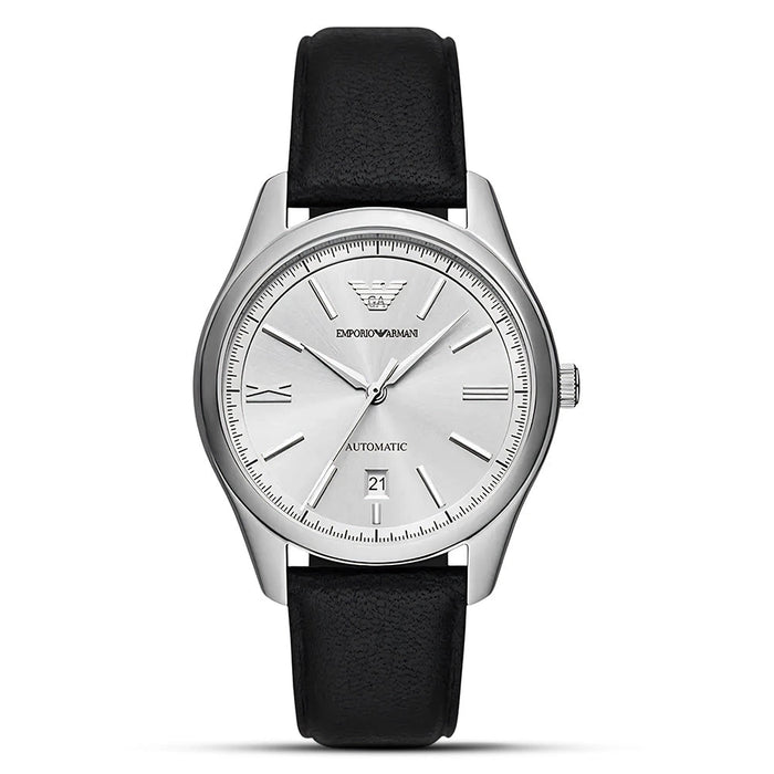 Emporio Armani Antonio White Silver Dial Automatic Men's Watch β AR60077