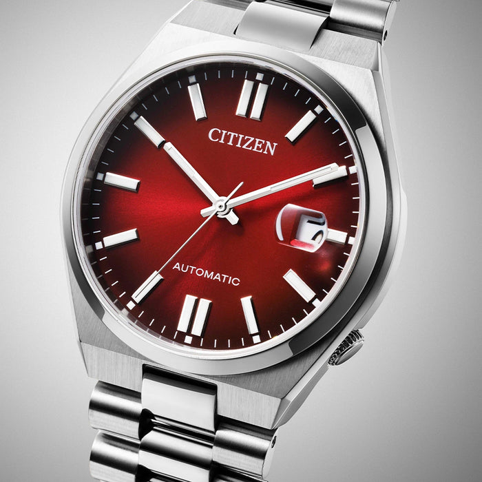 Citizen Tsuyosa Red Dial Automatic Men's Watch – NJ0150-56W