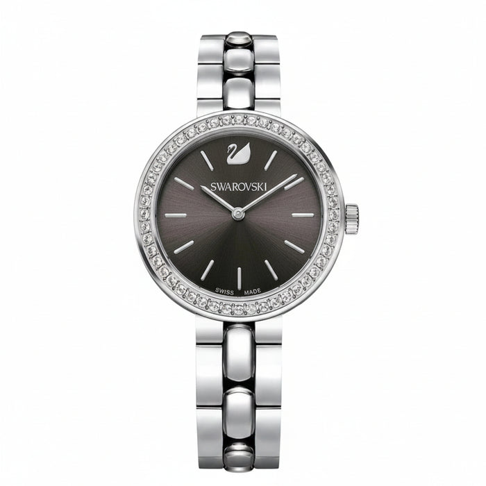 Swarovski Daytime Grey Dial Stainless Steel Bracelet Ladies Watch โ 5213681