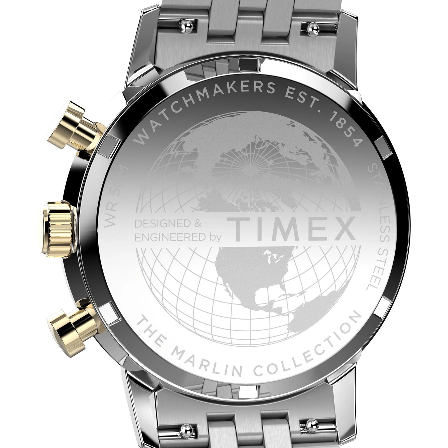 Timex Marlin Champagne Dial Chronograph Men's Watch – TWEG26713