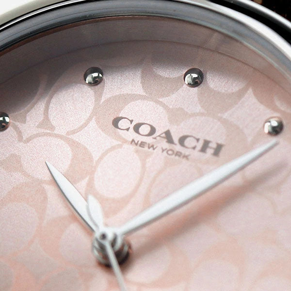 Coach Classic Signature Pink Dial Ladies Watch – 14503399