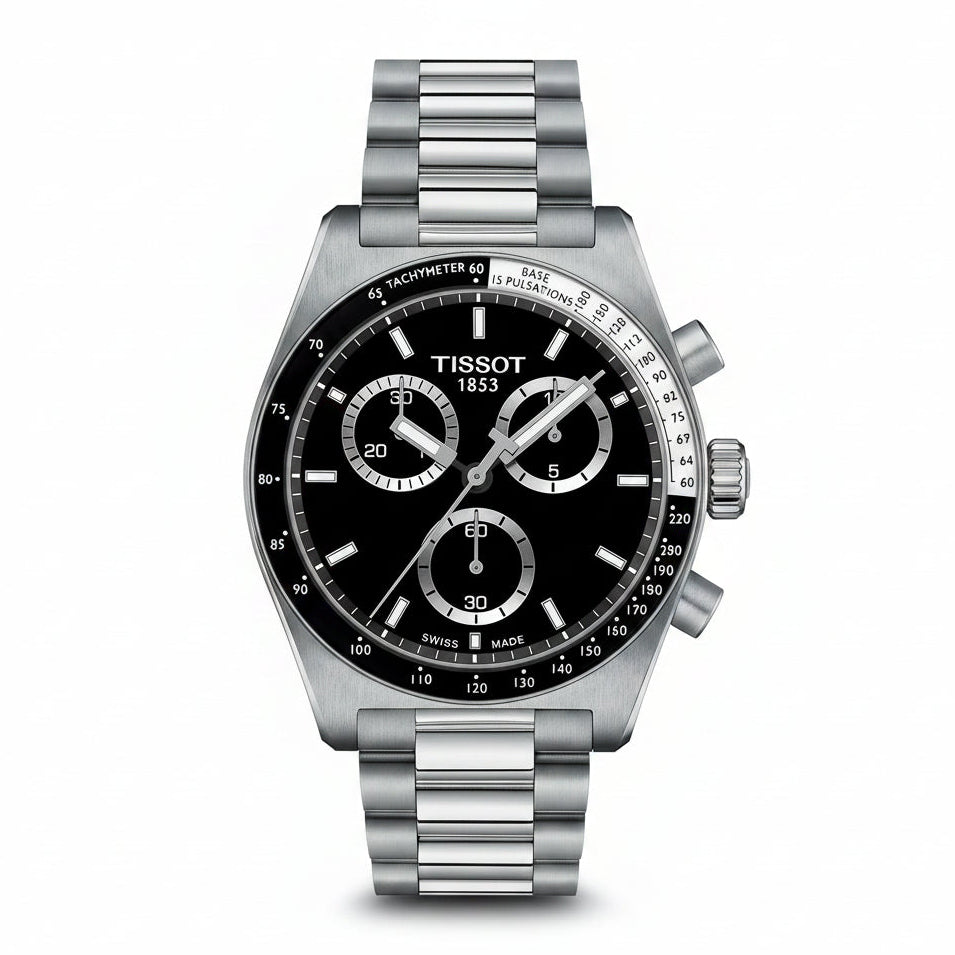 Tissot PR516 Quartz Chronograph Black Dial Men's Watch – T149.417.11.051.00