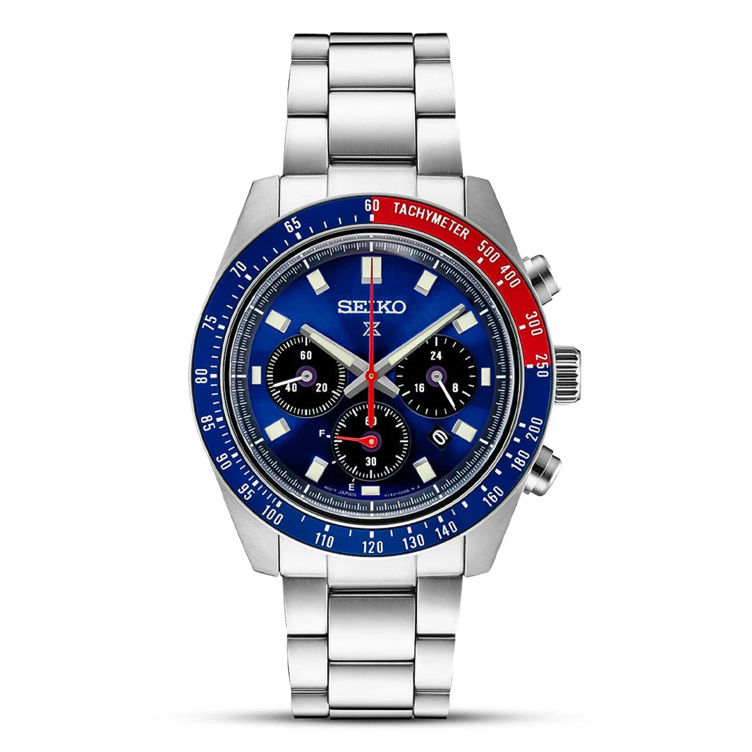 Seiko Prospex Speedtimer Solar Chronograph Men's Watch – SSC913