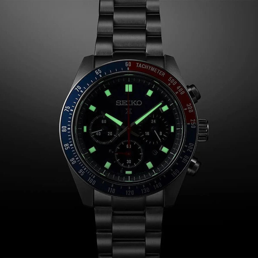 Seiko Prospex Speedtimer Solar Chronograph Men's Watch – SSC913