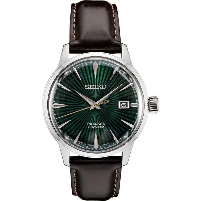 Seiko Presage Cocktail Time "Mockingbird" Green Dial Automatic Men's Watch – SRPD37J1