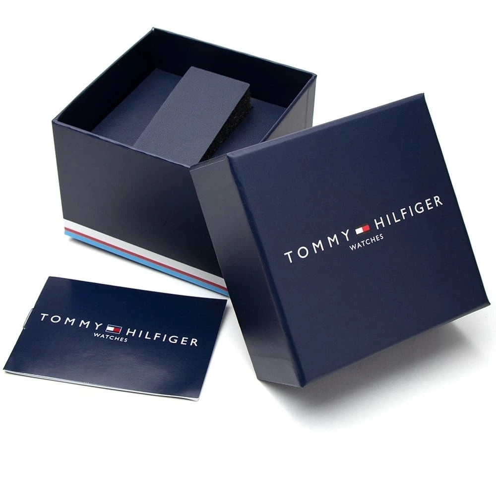 Tommy Hilfiger West GMT Black Dial Men's Watch – 1791707