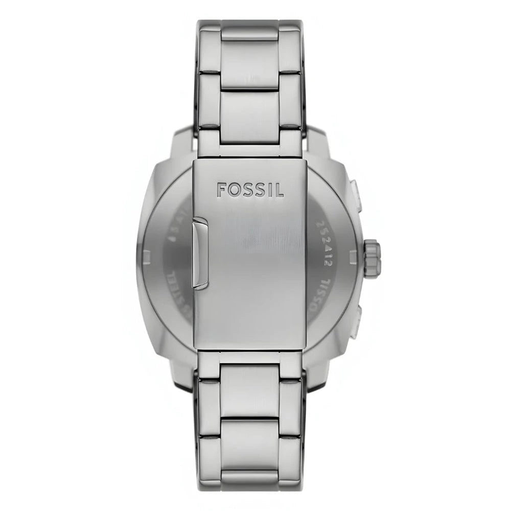 Fossil Machine Chronograph Black Dial Stainless Steel Men's Watch – FS6095