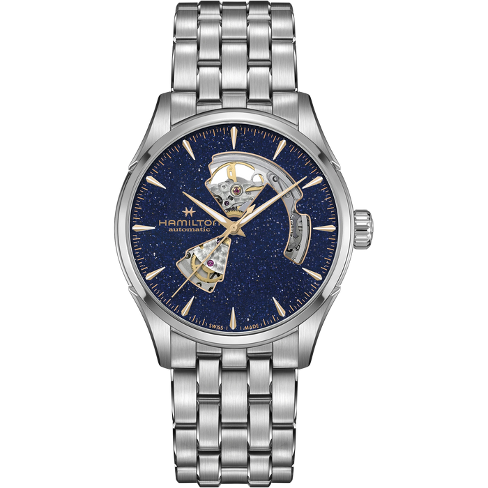 Hamilton Jazzmaster Open Heart Blue Dial Automatic Men's Watch – H32705140