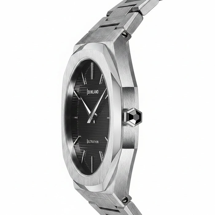 D1 Milano Ultra Thin Black Dial Men's Watch – UTBJ14