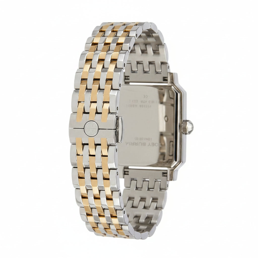 Tory Burch Robinson Cream Dial Two-Tone Stainless Steel Ladies Watch – TBW1501