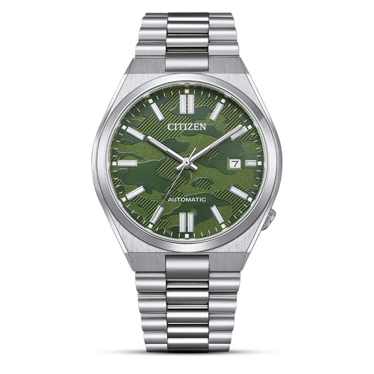 Citizen Tsuyosa Automatic Green Camo Dial Men's Watch – NJ0159-86X