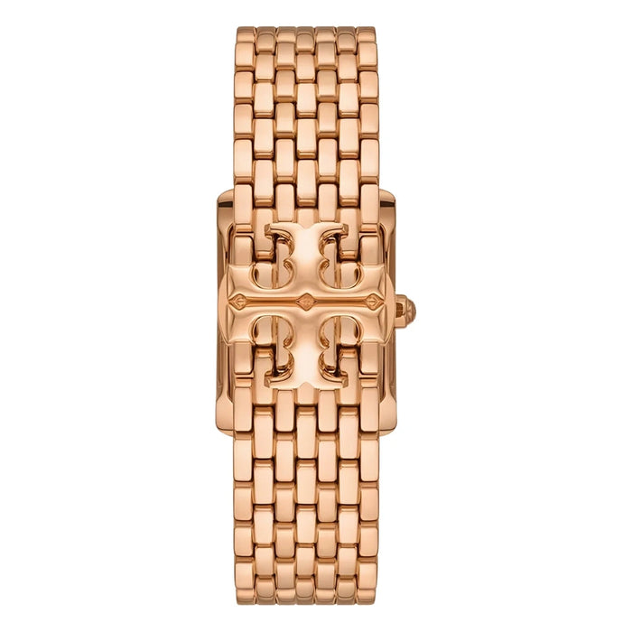 Tory Burch The Eleanor Mother of Pearl Dial Rose Gold Stainless Steel Ladies Watch – TBW1079