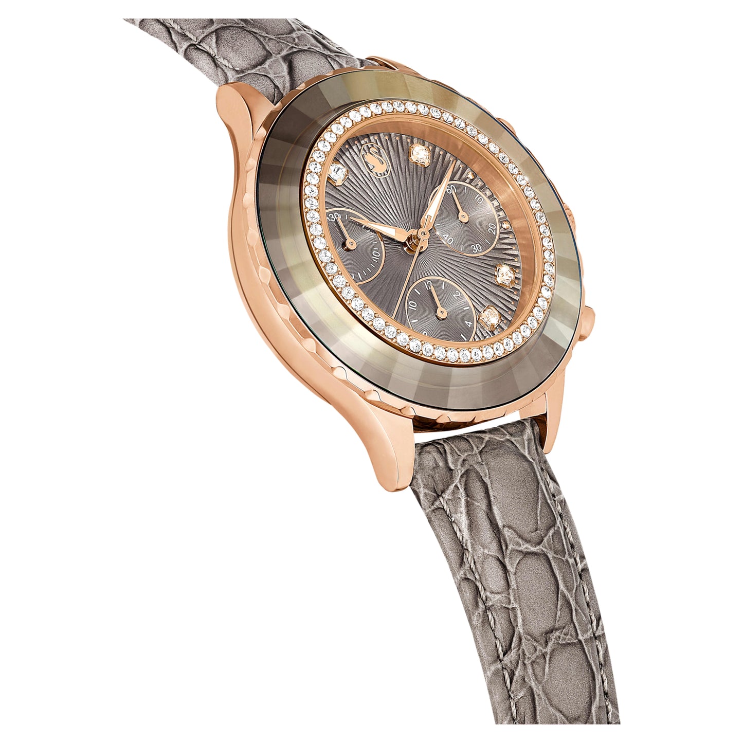 Swarovski Octea Chrono Gray Dial Ladies Watch – 5671153