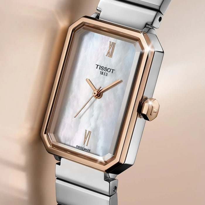 Tissot SRV 30mm White Mother-of-Pearl Dial Ladies Watch – T160.110.21.113.00