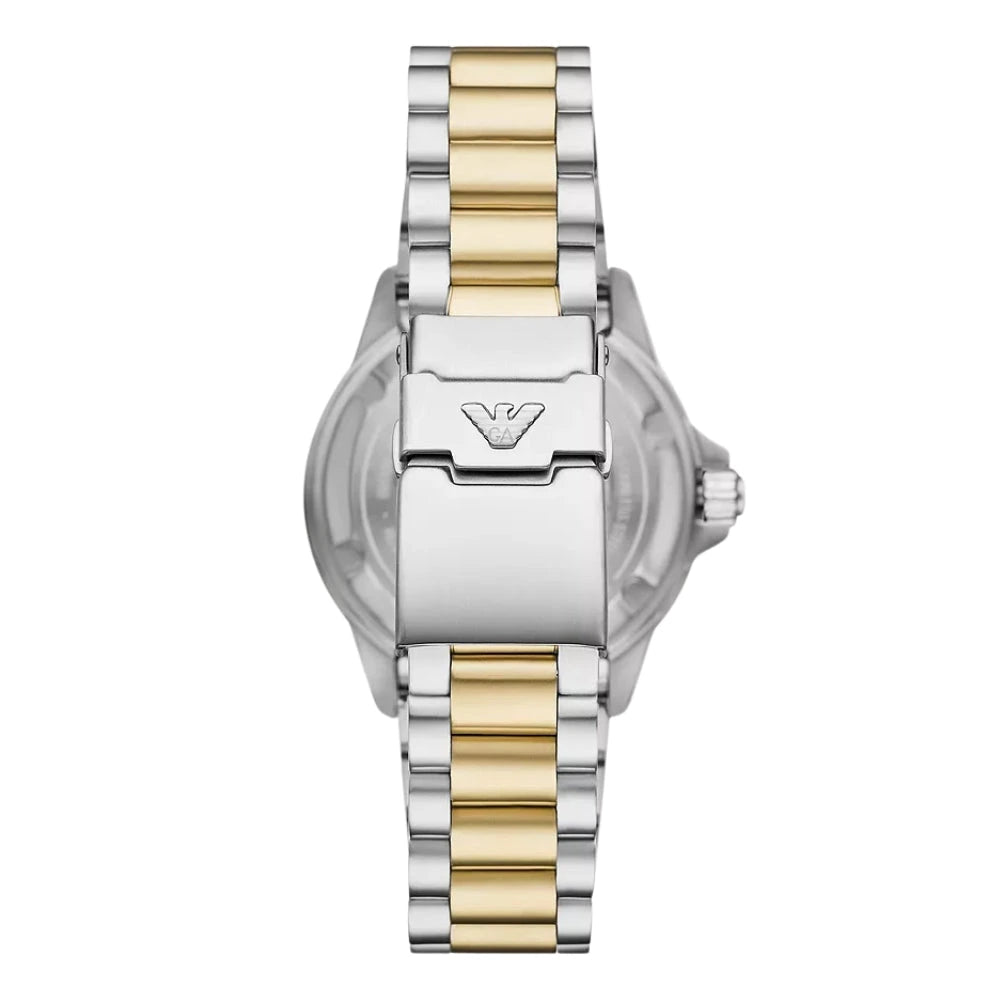Emporio Armani Sea Explorer Automatic Two-Tone Stainless Steel Men's Watch – AR60089