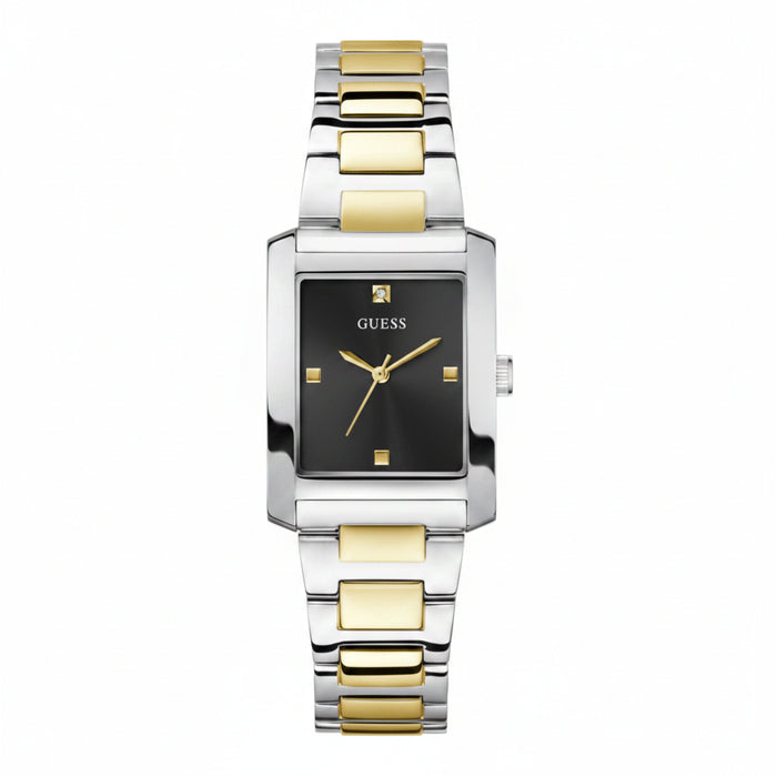 GUESS Bonnie Two-Tone Black Dial Ladies Watch – GW0876L3