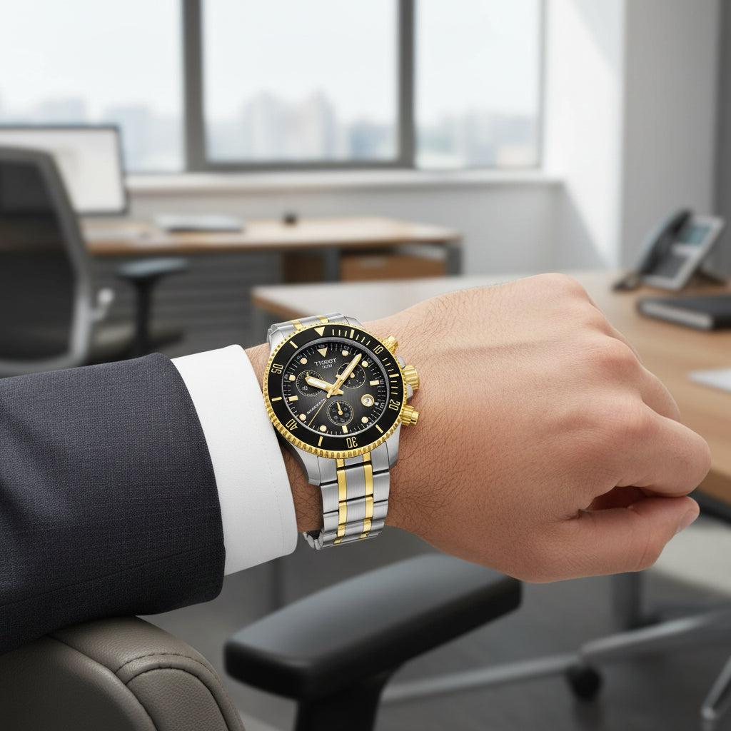 Tissot Seastar 1000 Grey Dial Chronograph – T120.217.22.061.00