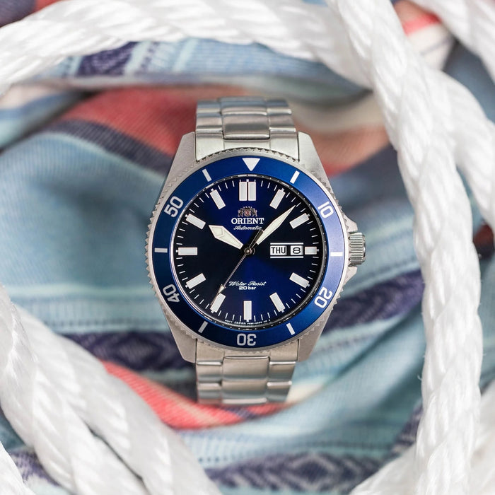 Orient Kanno Automatic Diver Blue Dial Men's Watch – RA-AA0009L