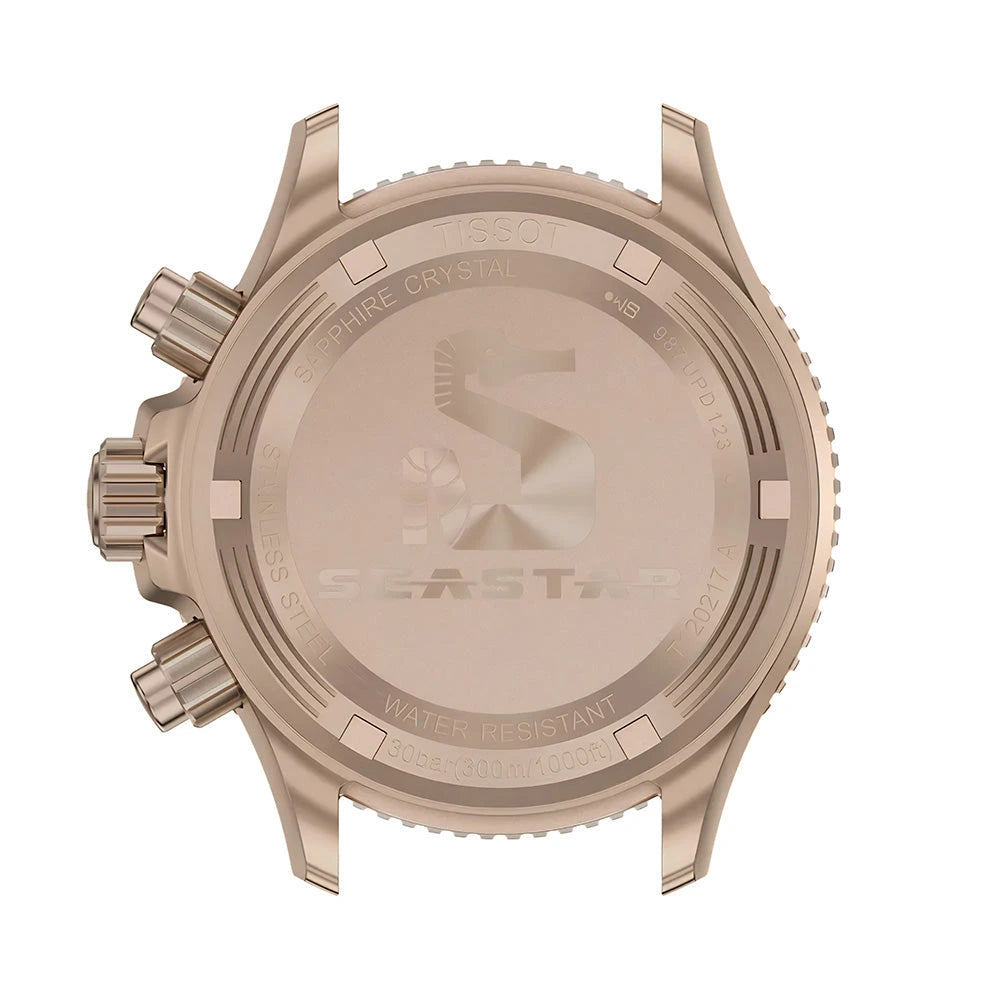 Tissot Seastar 1000 Quartz Chronograph Turquoise Dial Watch – T120.217.37.041.00