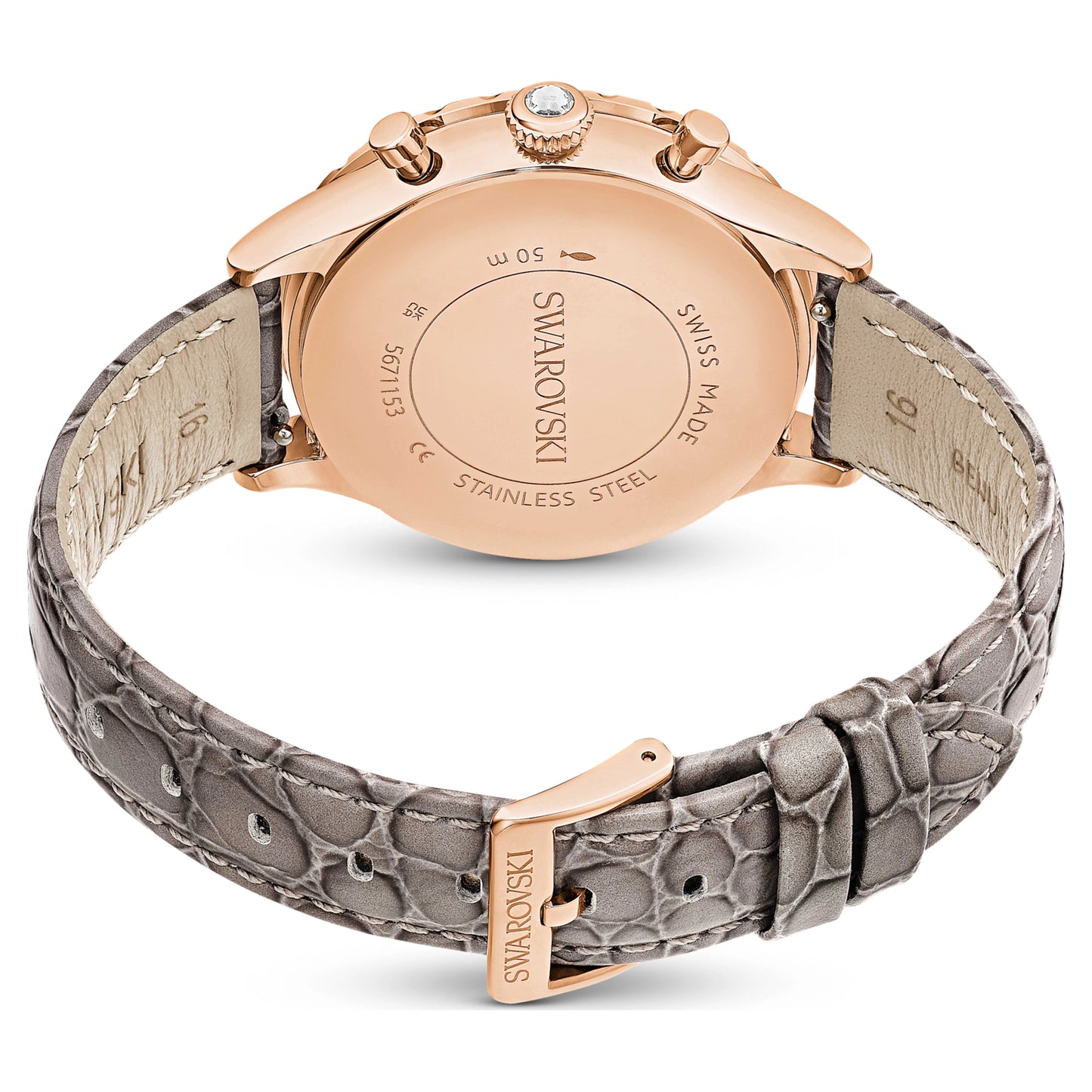 Swarovski Octea Chrono Gray Dial Ladies Watch – 5671153