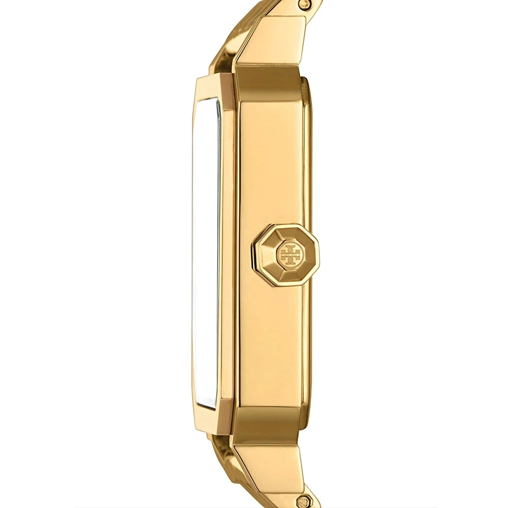 Tory Burch Robinson Cream Dial Gold-Tone Ladies Watch – TBW1500
