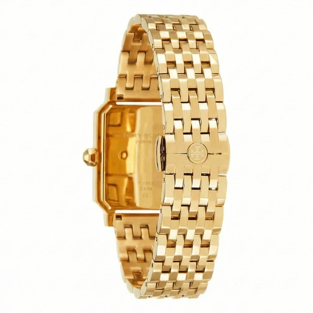 Tory Burch Robinson Cream Dial Gold-Tone Ladies Watch – TBW1500