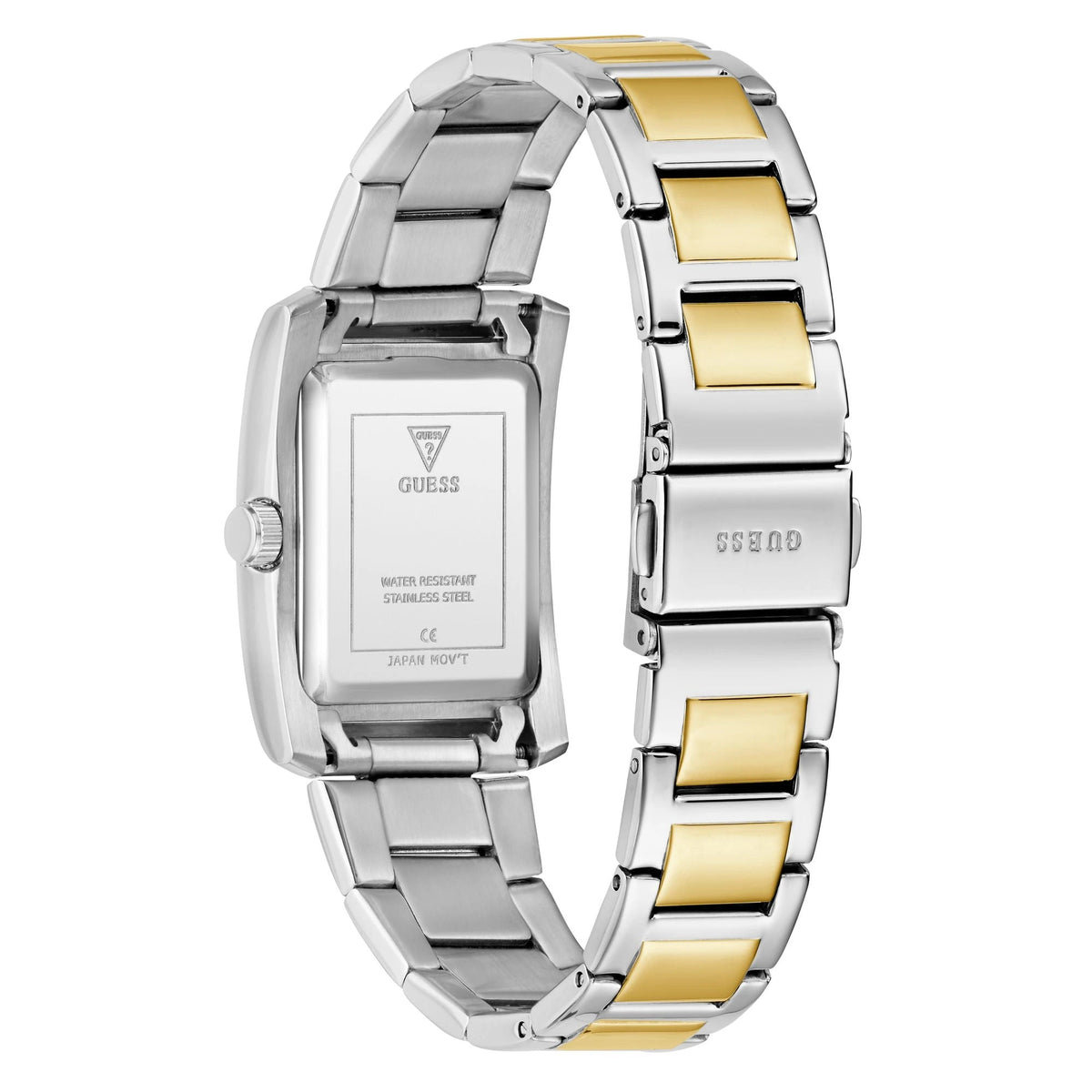 GUESS Bonnie Two-Tone Black Dial Ladies Watch – GW0876L3