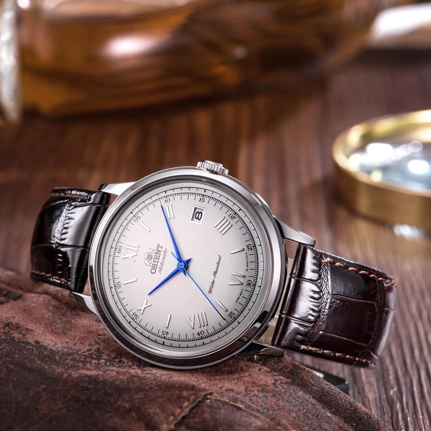 Orient Bambino Version 2 White Dial Automatic Men's Watch – TAC00009W0