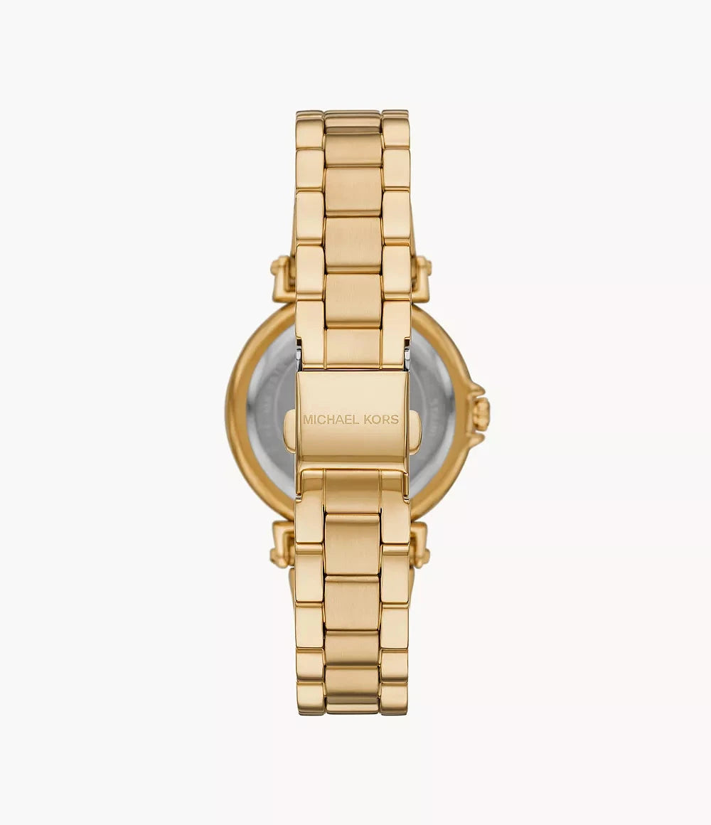 Michael Kors Maren Gold-Tone Crystal Dial Ladies Watch – MK7516