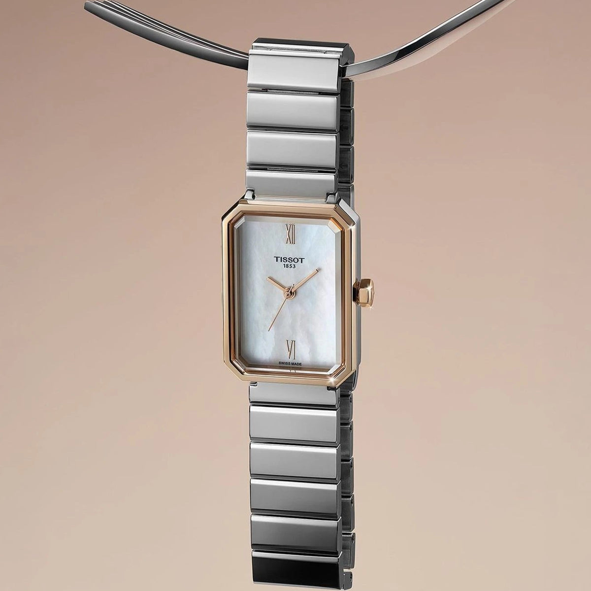 Tissot SRV 30mm White Mother-of-Pearl Dial Ladies Watch – T160.110.21.113.00