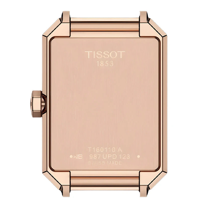 Tissot SRV 30mm Blue Dial Rose Gold-Tone Ladies Watch – T160.110.33.046.00