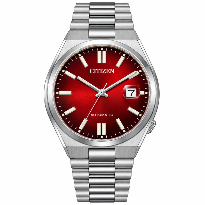 Citizen Tsuyosa Red Dial Automatic Men's Watch – NJ0150-56W