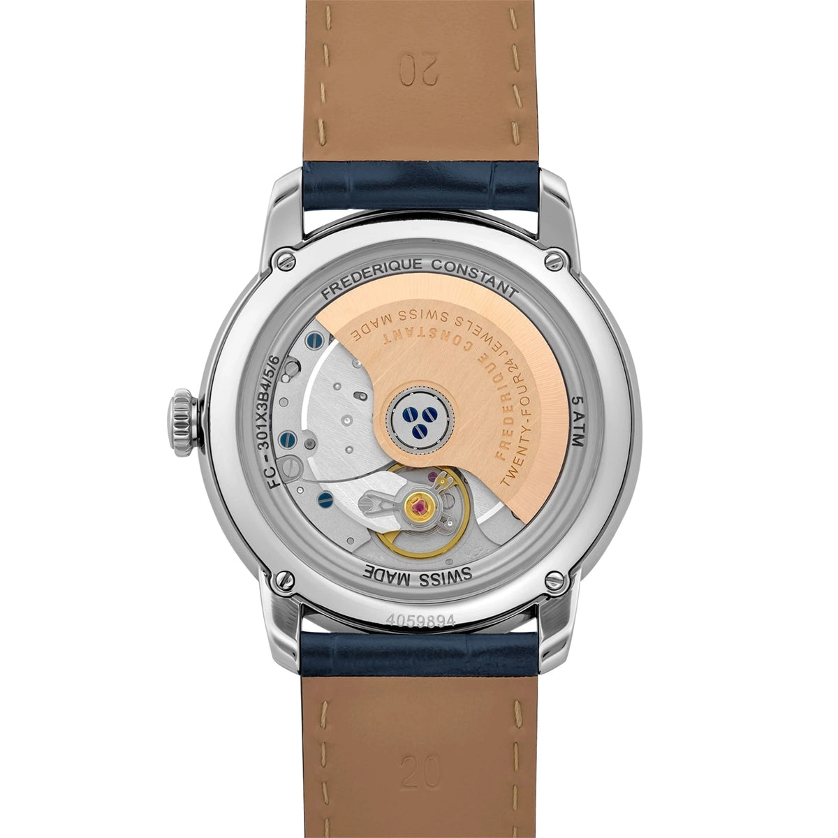 Frederique Constant Classics Premiere Blue Dial Automatic Men's Watch – FC-301N3B6