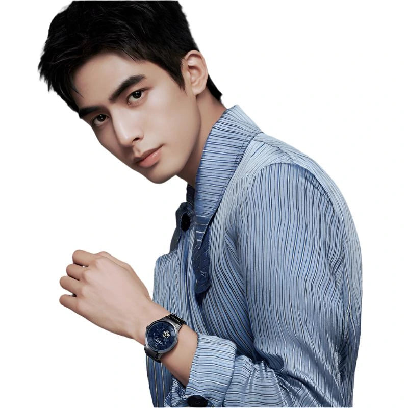 Emporio Armani Renato Blue Dial Gunmetal Stainless Steel Men's Watch – AR60056