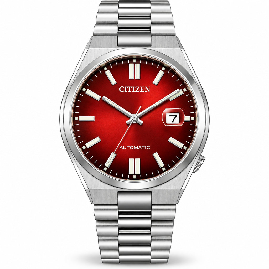 Citizen Tsuyosa Red Dial Automatic Men's Watch – NJ0150-56W