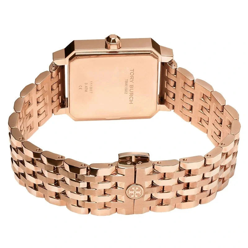 Tory Burch Robinson Cream Dial Rose Gold-Tone Ladies Watch – TBW1502