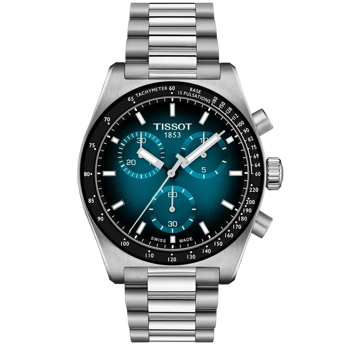 Tissot PR516 40mm Blue Gradient Dial Chronograph Watch – T149.417.11.041.01
