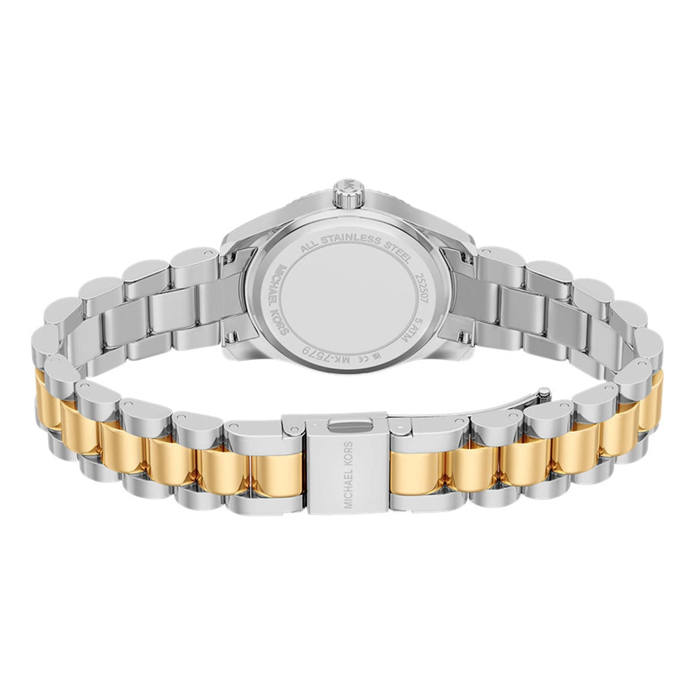 Michael Kors Lexington Turquoise Dial Two-Tone Ladies Watch – MK7579