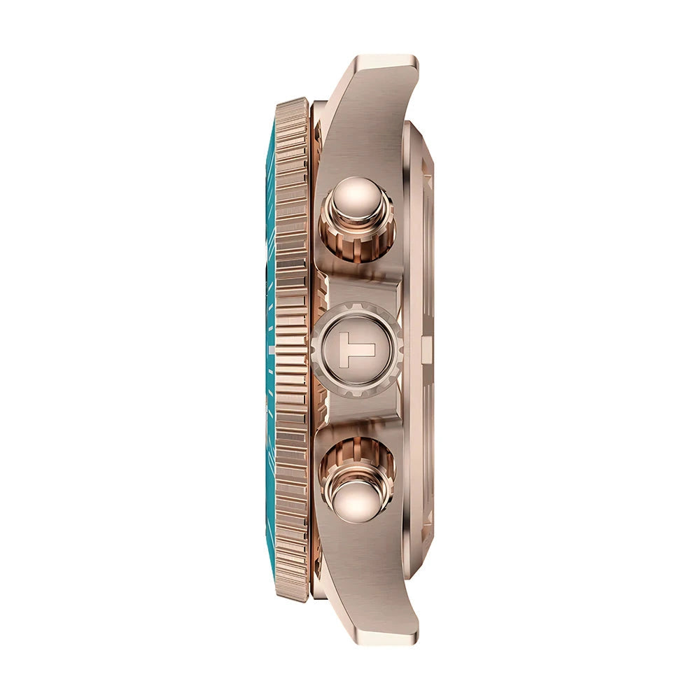 Tissot Seastar 1000 Quartz Chronograph Turquoise Dial Watch – T120.217.37.041.00